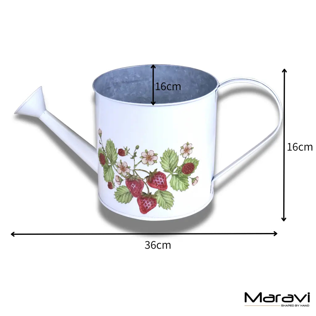 Thaniya Strawberry Field Watering Can Planter