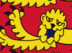 "Three Lions Royal Standard of England" on Framed Prints, Canvas, Framed Canvas, Acrylic or Print-only