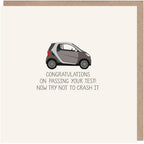 Try Not To Crash It Driving Test Card