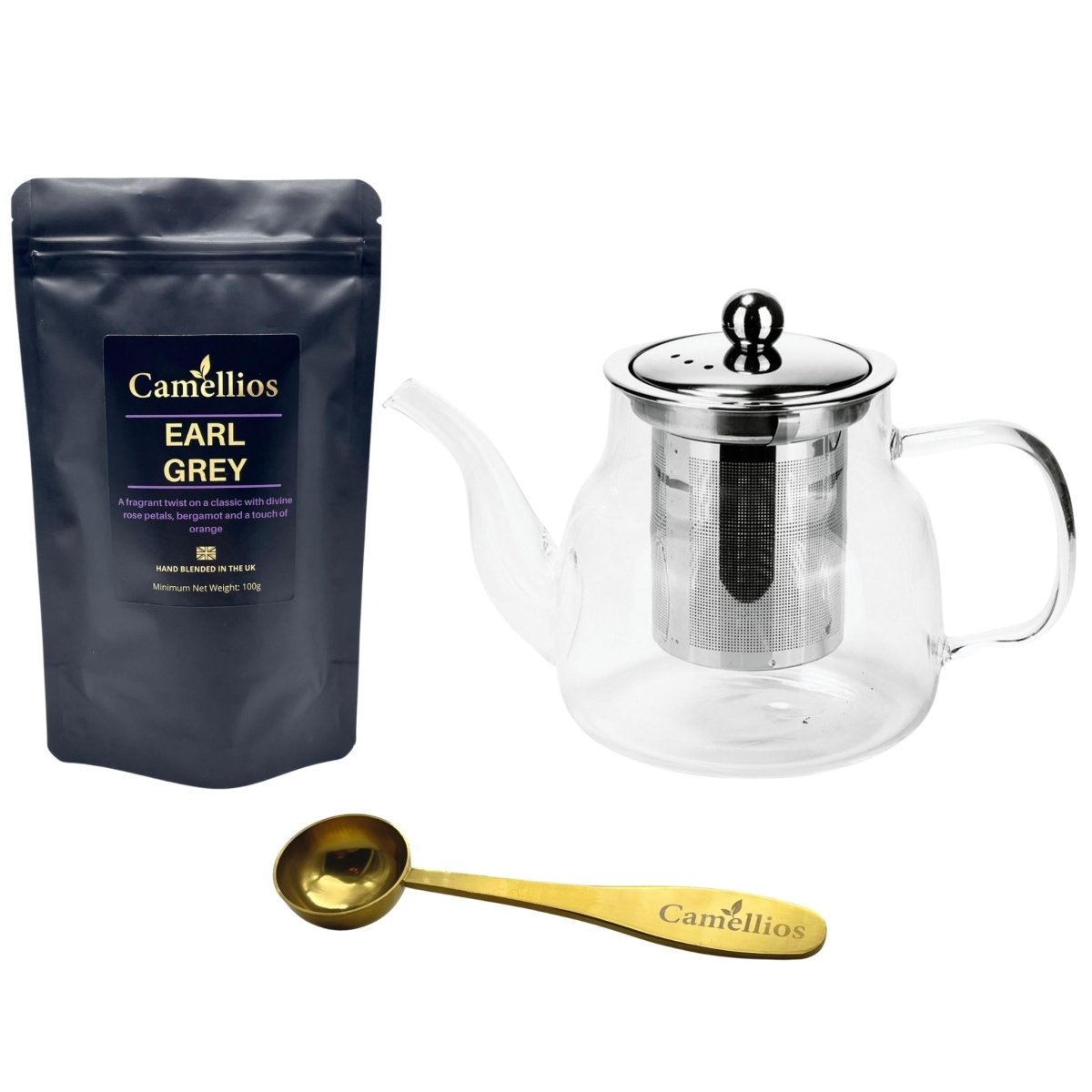 Camellios Loose Leaf Tea Set Earl Grey (100g)