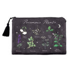 Gothic Gifts Poisonous Plants Makeup Bag