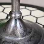 Veeha Candelabra Centerpiece 5 Candle Holder 40cm Gunmetal Silver