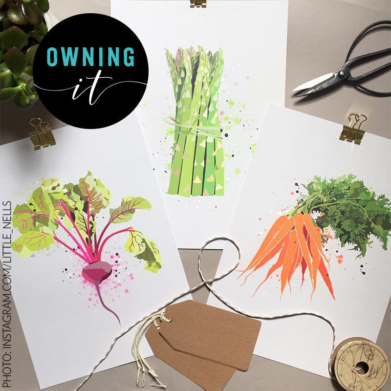 Artichoke Vegetable Kitchen Print