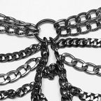 Punk Rave Anslie Metal Chain Dress