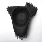 Punk Rave Goth Imprisoned Beast Bone Pirate Hat