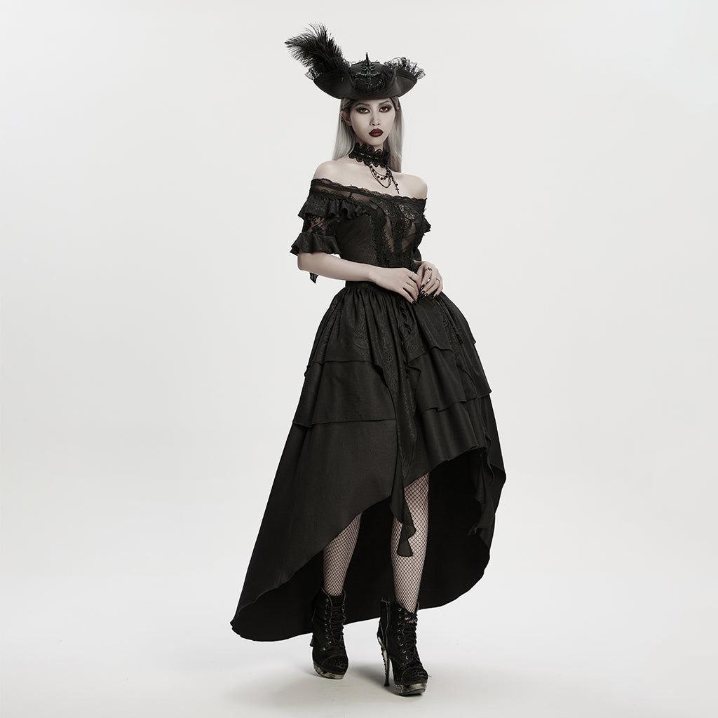 Punk Rave Goth Imprisoned Beast Bone Pirate Hat