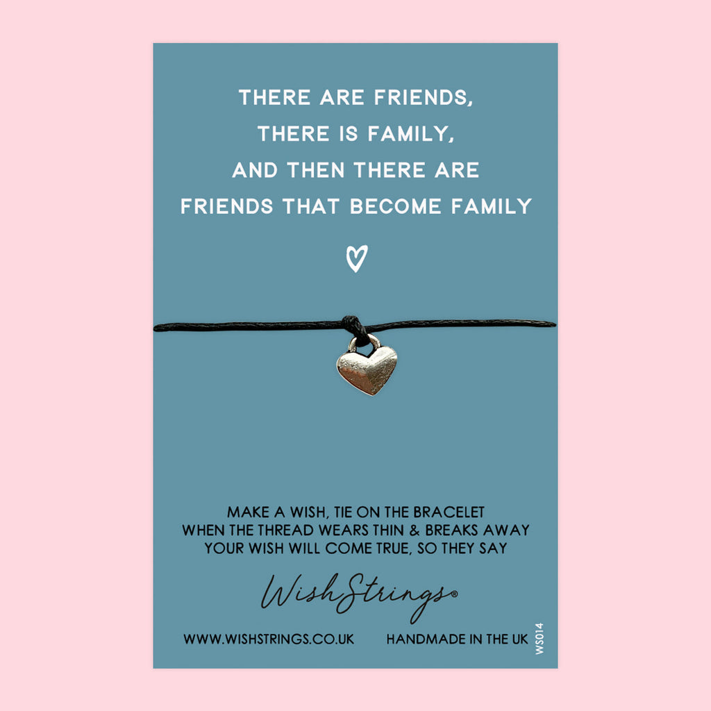 WishStrings Wish Bracelet – Long Distance Friend Gift with Personalized Message and Gift Card