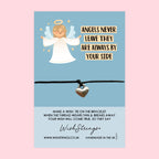Guardian Angel Bracelet – WishStrings Sympathy Gift with Inspirational Quote Card
