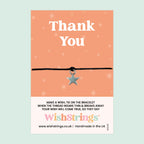 Thank You Bracelet – Wish Bracelet With Card | Thoughtful Appreciation Gift