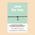WishStrings Wish Bracelet – Friendship Gift | Just Because Keepsake with Gift Card