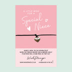 WishStrings ‘Special Niece’ Wish Bracelet | Thoughtful Gift from Auntie | Meaningful Keepsake to Show Love & Appreciation for Your Niece