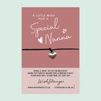 Special Nanna Wish Bracelet – Heartfelt Gift for Nanna with Gift Card – Meaningful Keepsake