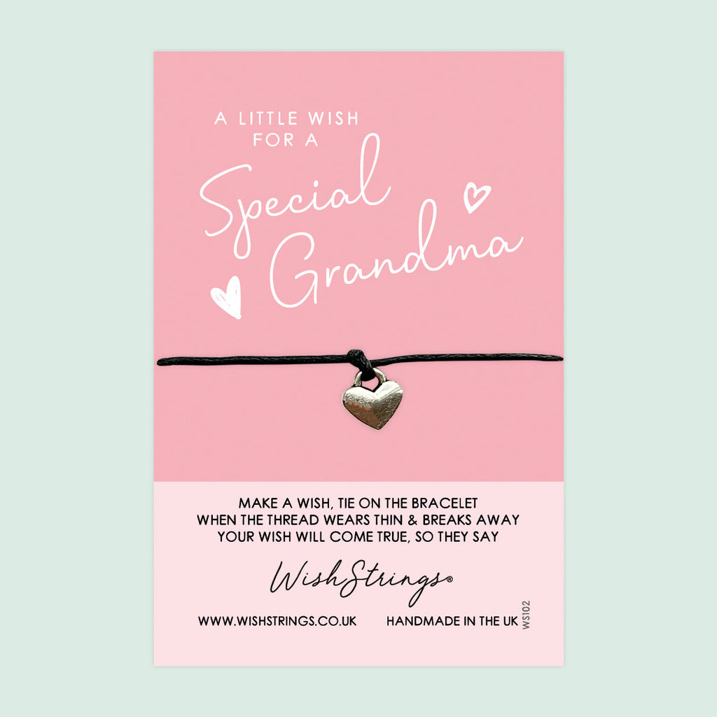 Special Grandma Bracelet – Family Blessing Bracelet With Gift Card | Thoughtful Grandma Gift