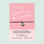 Special Grandma Bracelet – Family Blessing Bracelet With Gift Card | Thoughtful Grandma Gift