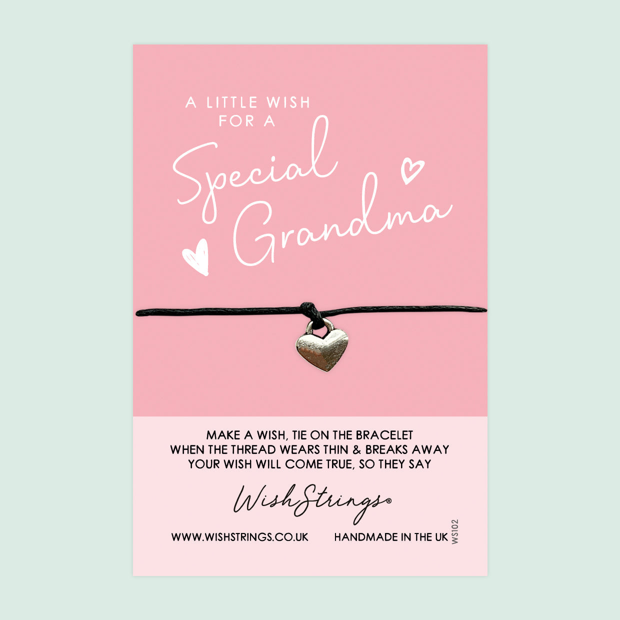 Special Grandma Bracelet – Family Blessing Bracelet With Gift Card | Thoughtful Grandma Gift