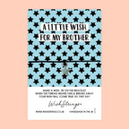 Brother WishStrings Bracelet – Meaningful Strength And Courage Gift With Gift Card