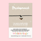 WishStrings Wish Bracelet – Handmade Bridesmaid Bracelet | Wedding Keepsake Gift Card