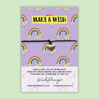 Make A Wish Bracelet – Rainbow WishStrings Bracelet With Gift Card | Positivity Keepsake