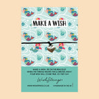 Wish Bracelet – Handmade Wax Cord Bracelet With Gift Card | Positivity & Dreamer Gift