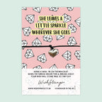 Wish Bracelet – Handmade Waxed Cord | Birthday & Graduation Card Gift