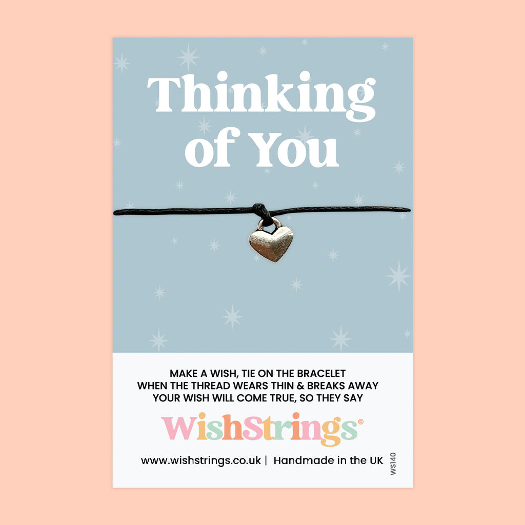 Thinking of You Bracelet – Sympathy Gift With Personalized Card – Comfort & Support