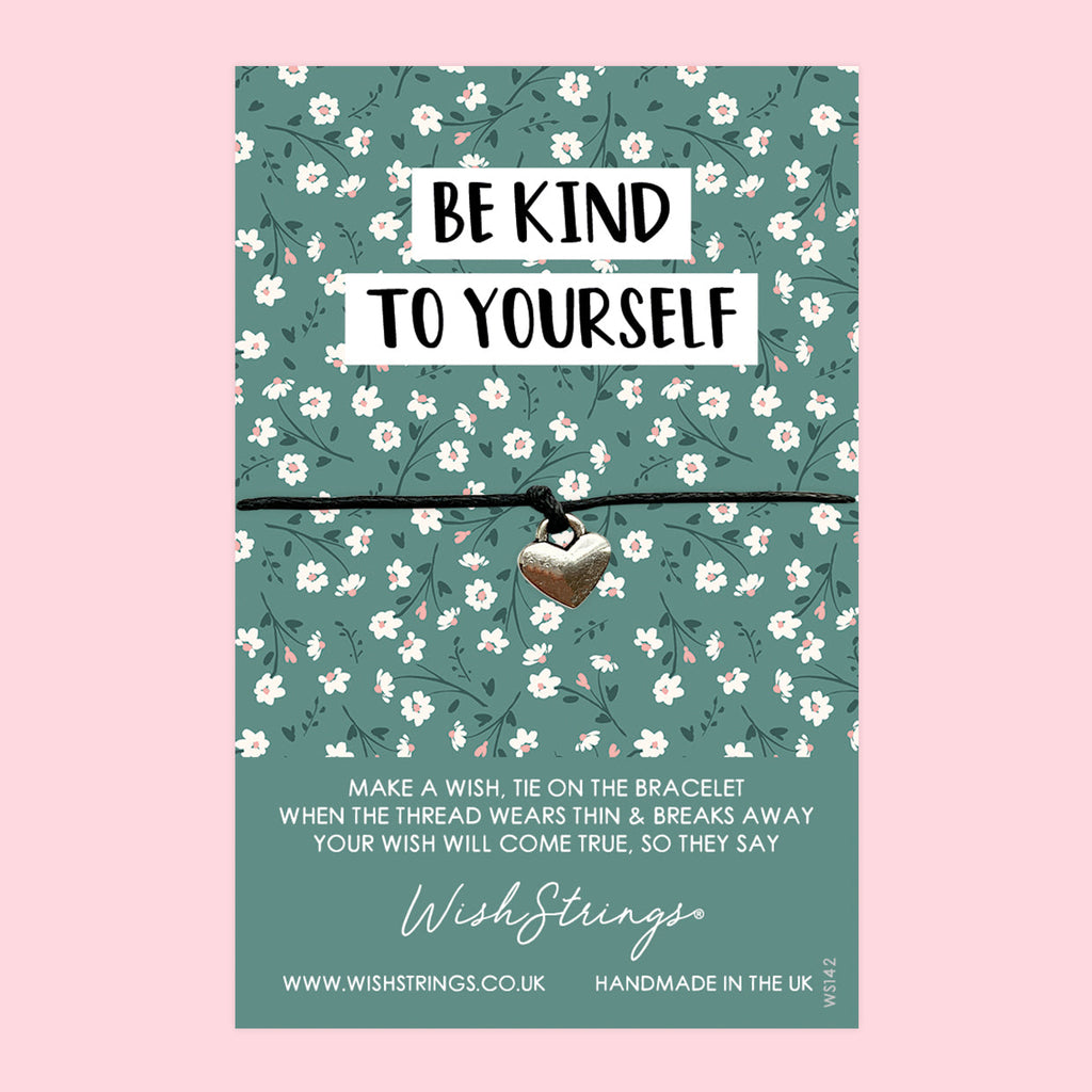 Be Kind to Yourself Bracelet – Self Care Bracelet With Comfort Gift Card Included