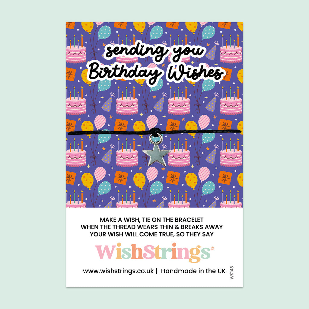 Birthday Wish Bracelet | Handmade Birthday Gift With Celebration Card Included