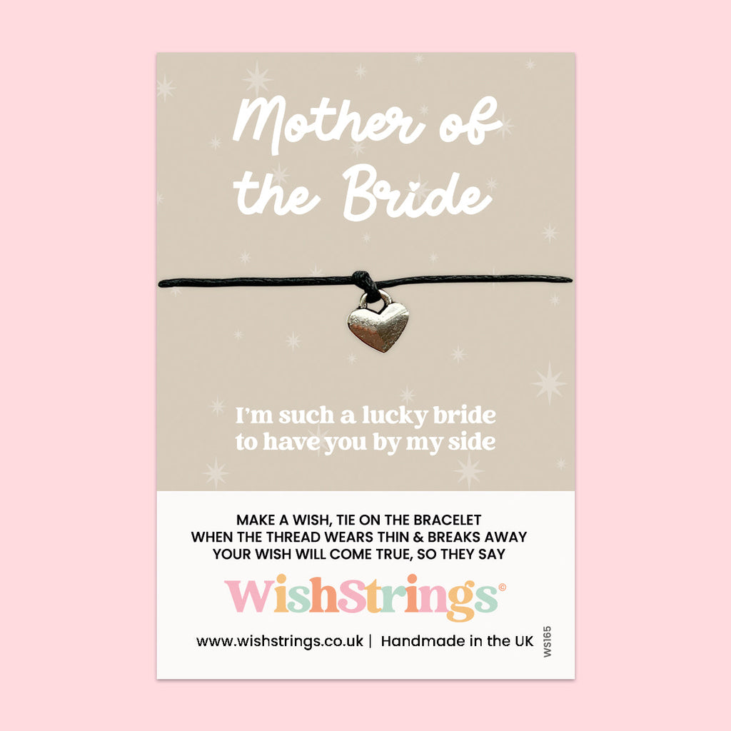 Mother of the Bride Bracelet – Handmade Wedding Keepsake Gift | Sentimental Thank You Present