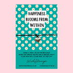WishStrings Wish Bracelet – Waxed Cotton Self-Care Bracelet | Encouragement Gift Idea with Card