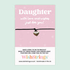 Daughter Wish Bracelet – Thoughtful Birthday Gift With Gift Card | Meaningful Keepsake