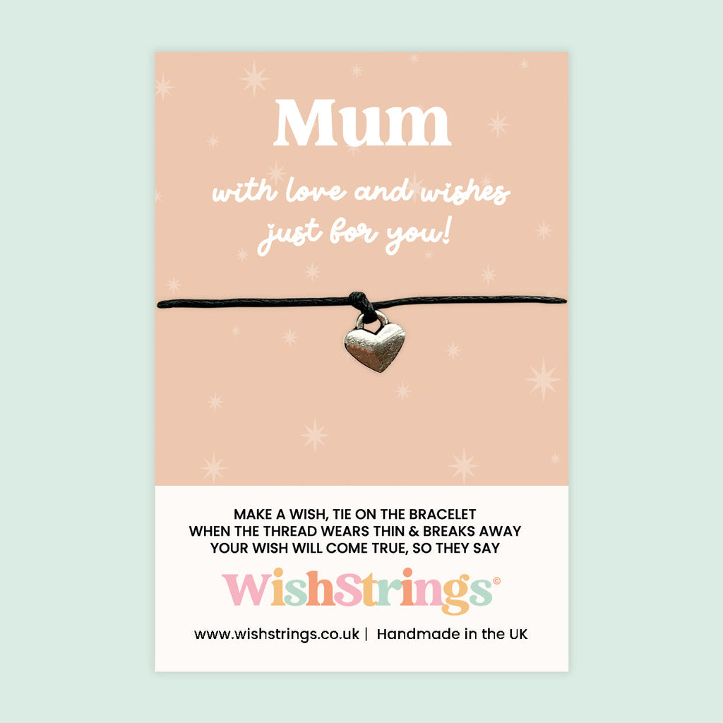 Mum Wish Bracelet – Thoughtful Gift Idea With Gift Card For Mother's Day