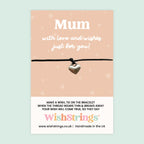 Mum Wish Bracelet – Thoughtful Gift Idea With Gift Card For Mother's Day