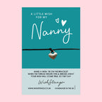 Nanny WishStrings Bracelet – Meaningful Nanny Gift with Celebration Card Included