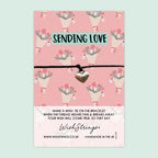 WishStrings ‘Sending Love’ Wish Bracelet | Flower Bouquet Design | Thoughtful Gift for Love, Positivity & Special Occasions