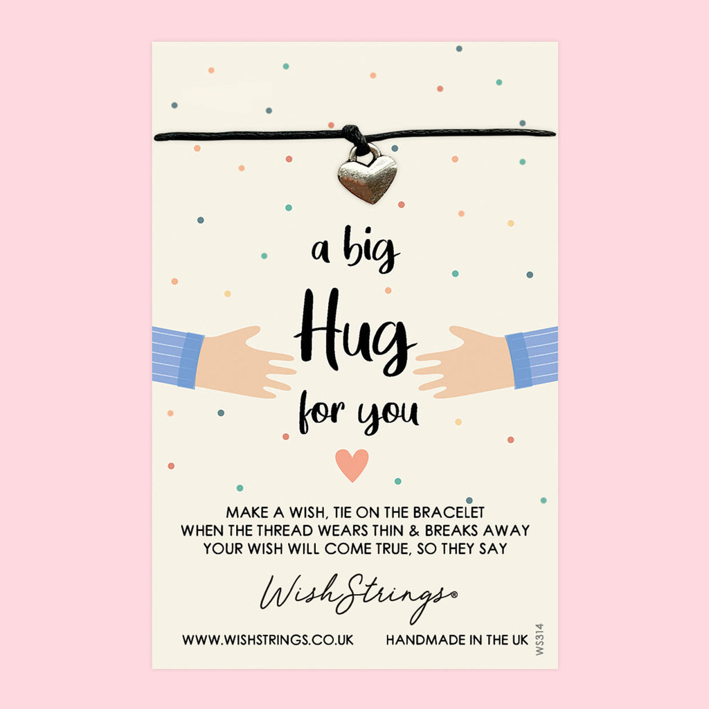 Wish Bracelet – Handmade Comfort Gift | Letterbox Card Keepsake for Support