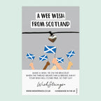 WishStrings Wish Bracelet – Scottish Souvenir Gift | Letterbox Friendly Gift Card