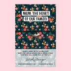 Wish Bracelet For Mum – Heart Of Family Gift | Handmade Keepsake With Letterbox Friendly Card