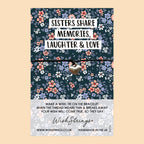 Wish Bracelet – Sister Gift With Letterbox Friendly Card | Sentimental Keepsake