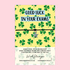 Good Luck Exam Bracelet – Handmade Wax Cord | Motivational Study Gift With Gift Card