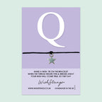 WishStrings Wish Bracelet – Personalized Initial Bracelet With Gift Card | Meaningful Keepsake