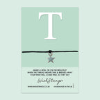WishStrings Wish Bracelet – Personalized Initial Bracelet With Gift Card | Thoughtful Keepsake