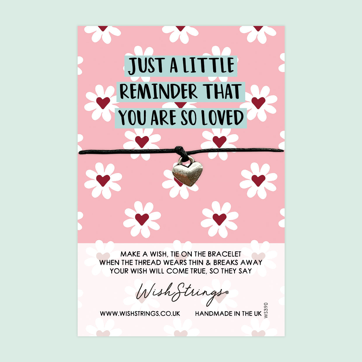 WishStrings Wish Bracelet – Meaningful Gift Bracelet With Letterbox Friendly Card For Birthdays