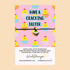 WishStrings ‘Cracking Easter’ Wish Bracelet | Fun Easter Gift | Meaningful Keepsake for Easter Celebrations & Good Wishes