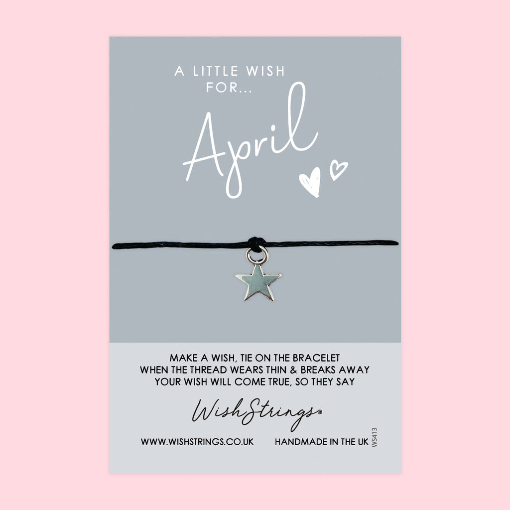 April Birth Month Bracelet | Spring Birthday Jewelry With Gift Card – Unique Handmade Keepsake