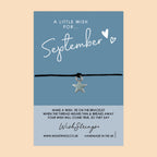 September Birth Bracelet – Adjustable Wish Bracelet Gift | Zodiac Sign Keepsake