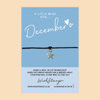 December Birth Bracelet – Handmade Wish Bracelet With Gift Card | Zodiac Birthday Gift