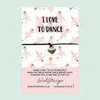 Wish Bracelet – Adjustable Wristband with Gift Card | Dance Lover Gift & Motivational Jewelry