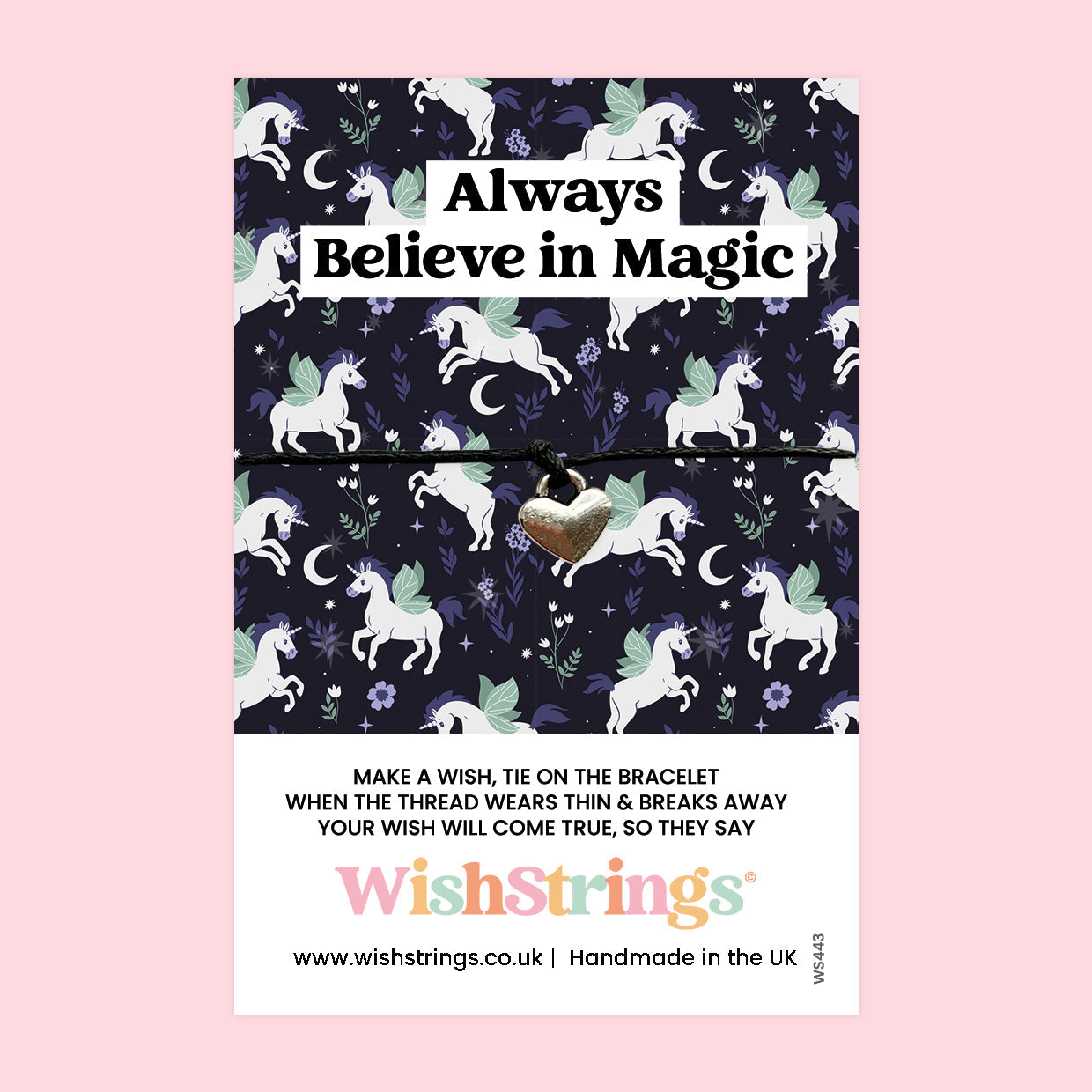 Wish Bracelet – Handmade Positivity Bracelet With Letterbox Friendly Gift Card