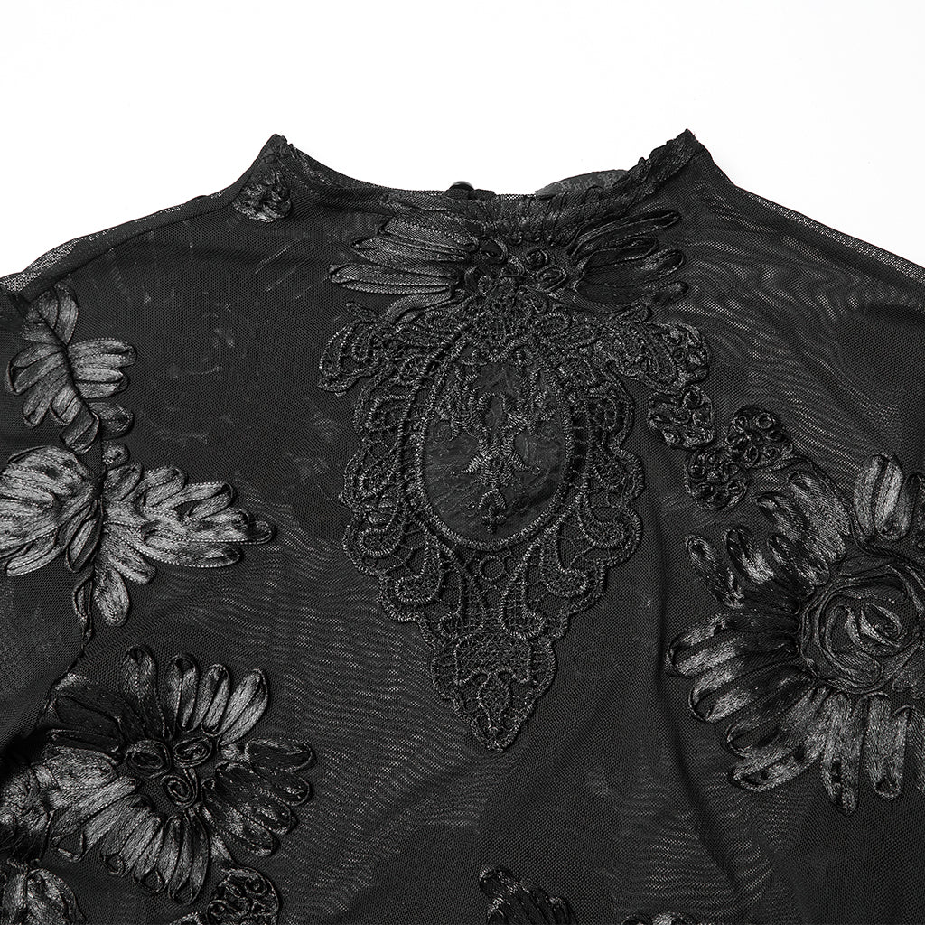 Punk Rave Goth Lace Undershirt