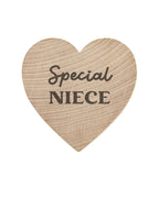 WishStrings Pocket Hug – Special Niece Heart Token Gift | Thoughtful Keepsake from Aunt or Uncle | Letterbox Hug | Gift for Her | Handmade in the UK
